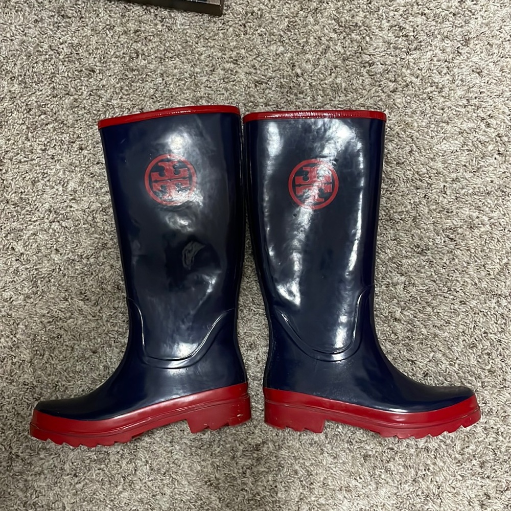 Tory Burch rain boots